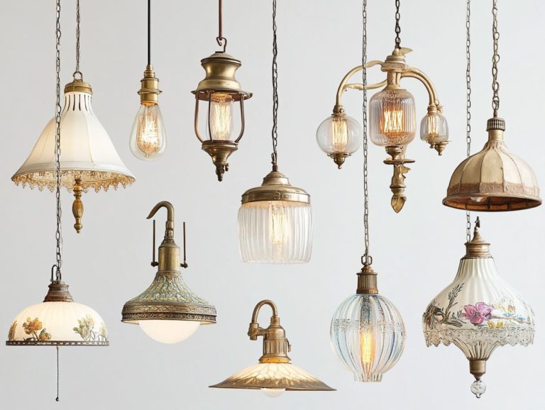 10 Must-Have Vintage Light Fixtures