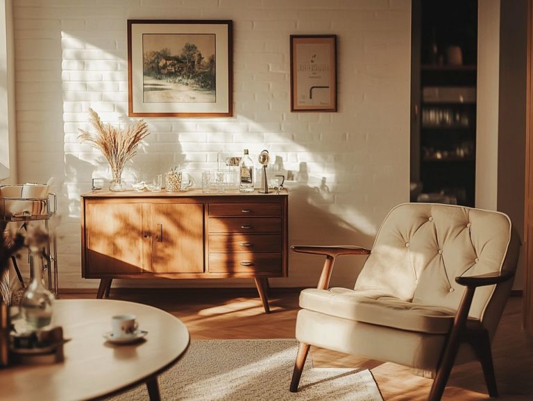 5 Classic Vintage Furniture Pieces for Entertaining