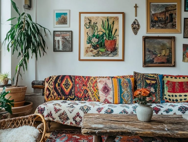 5 Creative Ways to Display Vintage Wall Art