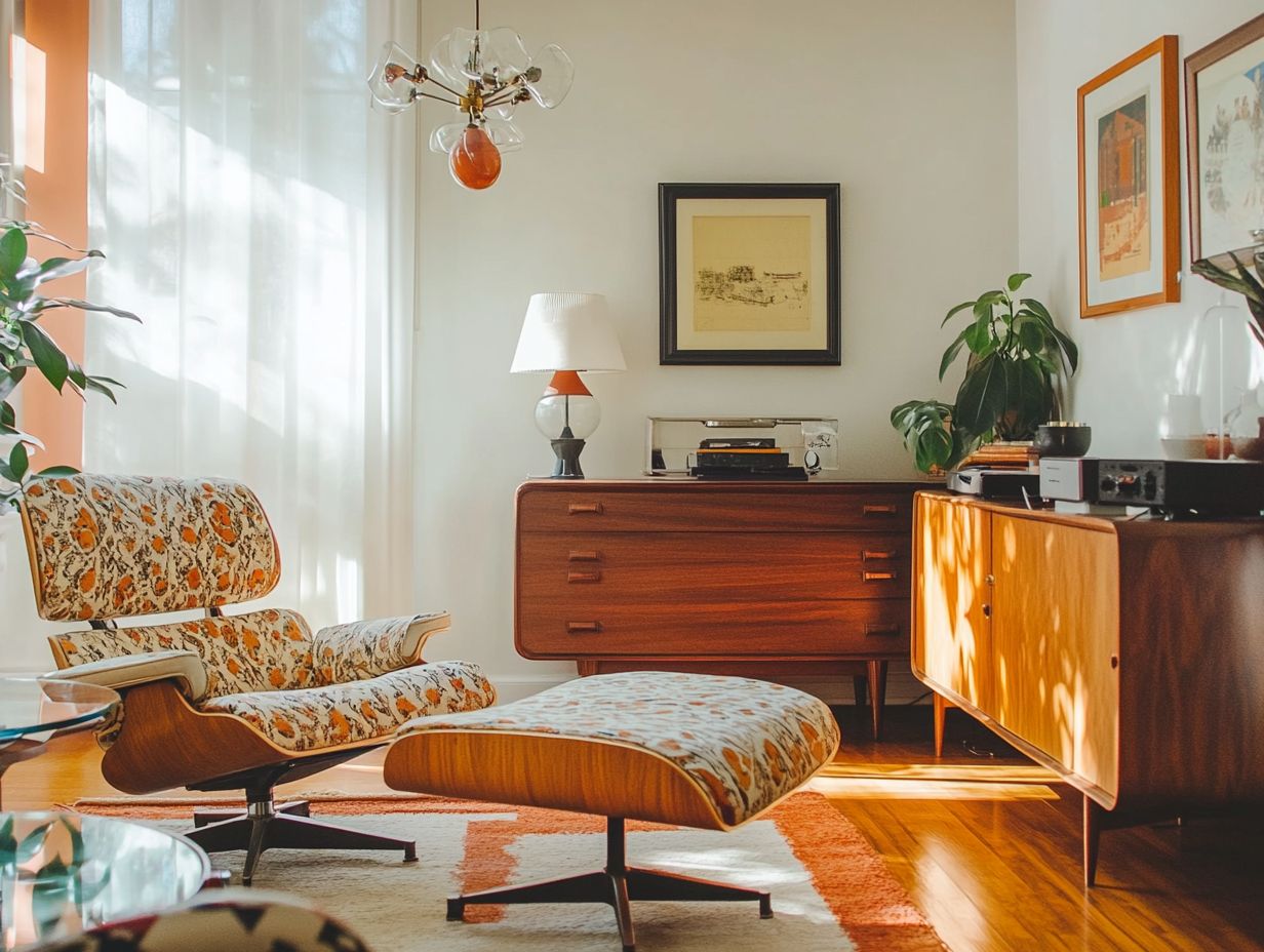 Key Takeaways on iconic vintage furniture pieces