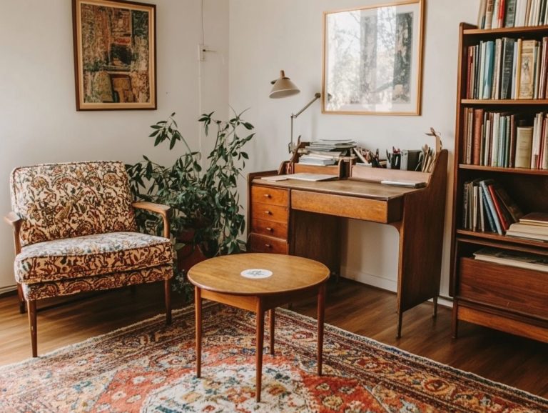 5 Stylish Vintage Furniture Pieces for Small Spaces