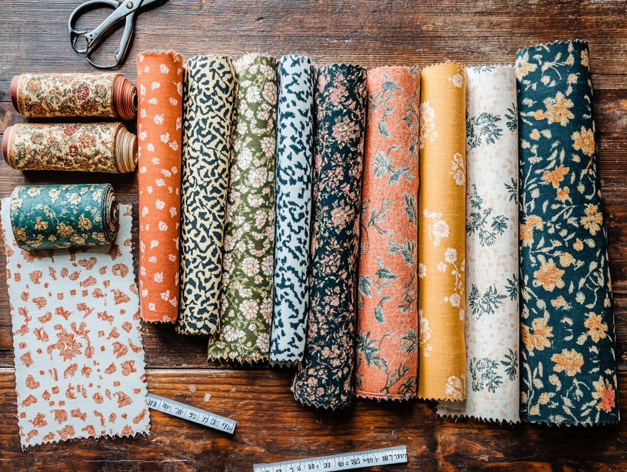 Explore your creative journey with vintage fabrics 