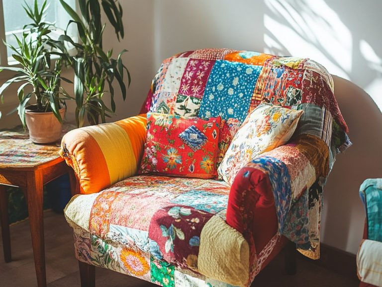 5 Tips for Upcycling Vintage Fabrics in Decor