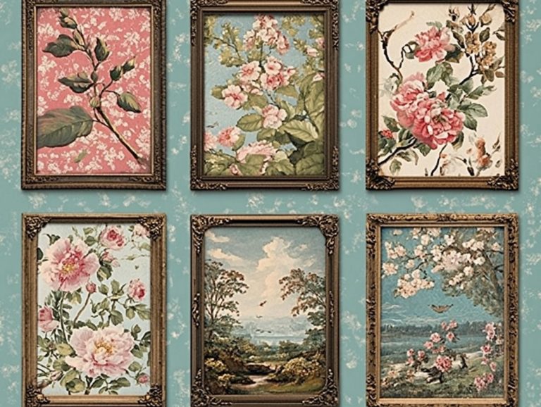 5 Unforgettable Vintage Wall Art Pieces You Need