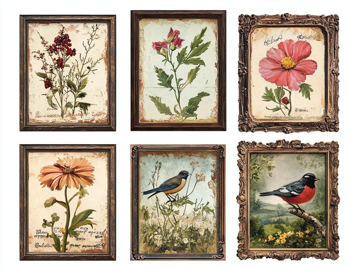 A collection of frequently asked questions about vintage wall art