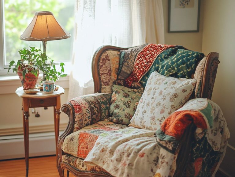 5 Unique Uses for Vintage Fabrics in Home Decor