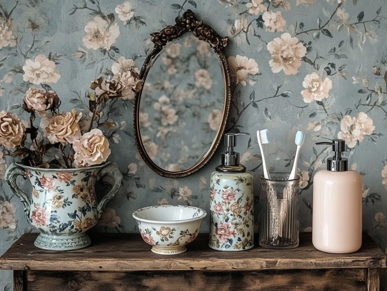 5 Vintage Accessories for a Retro Bathroom