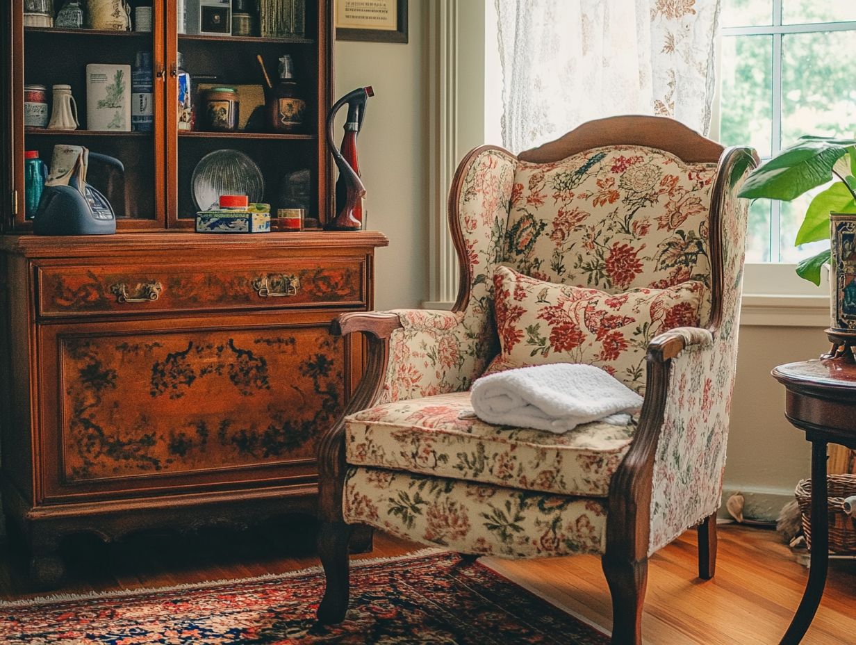 Cleaning Vintage Furniture