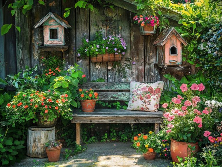 Charming Vintage Outdoor Decor Ideas for Your Garden