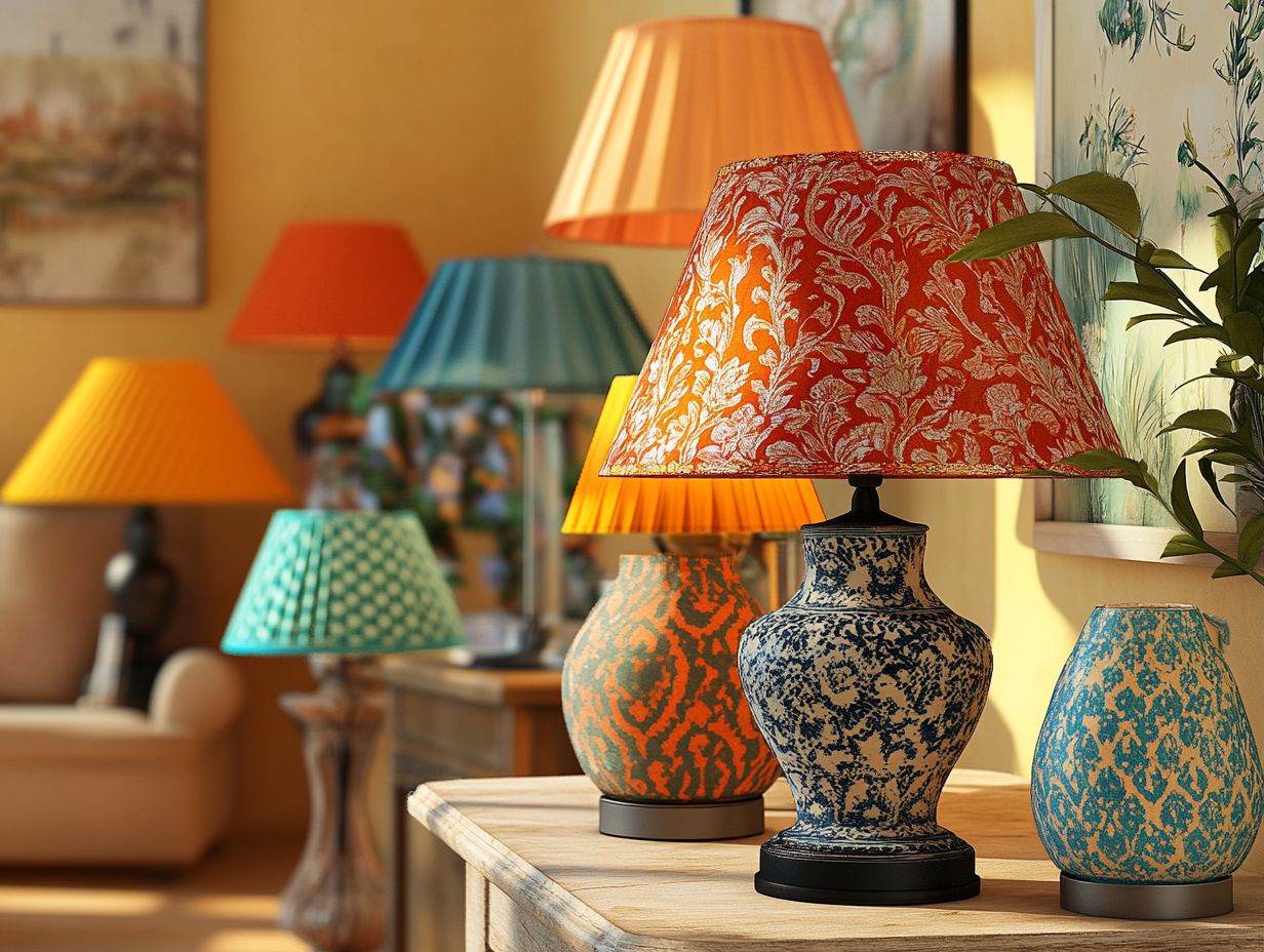 Overview of lampshades and their impact on lighting and ambiance