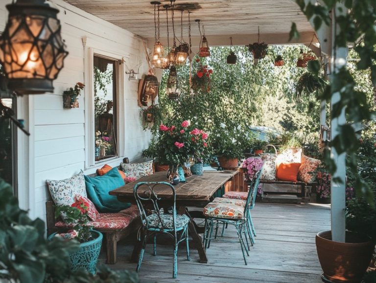 Classic Vintage Decor Ideas for Outdoor Spaces