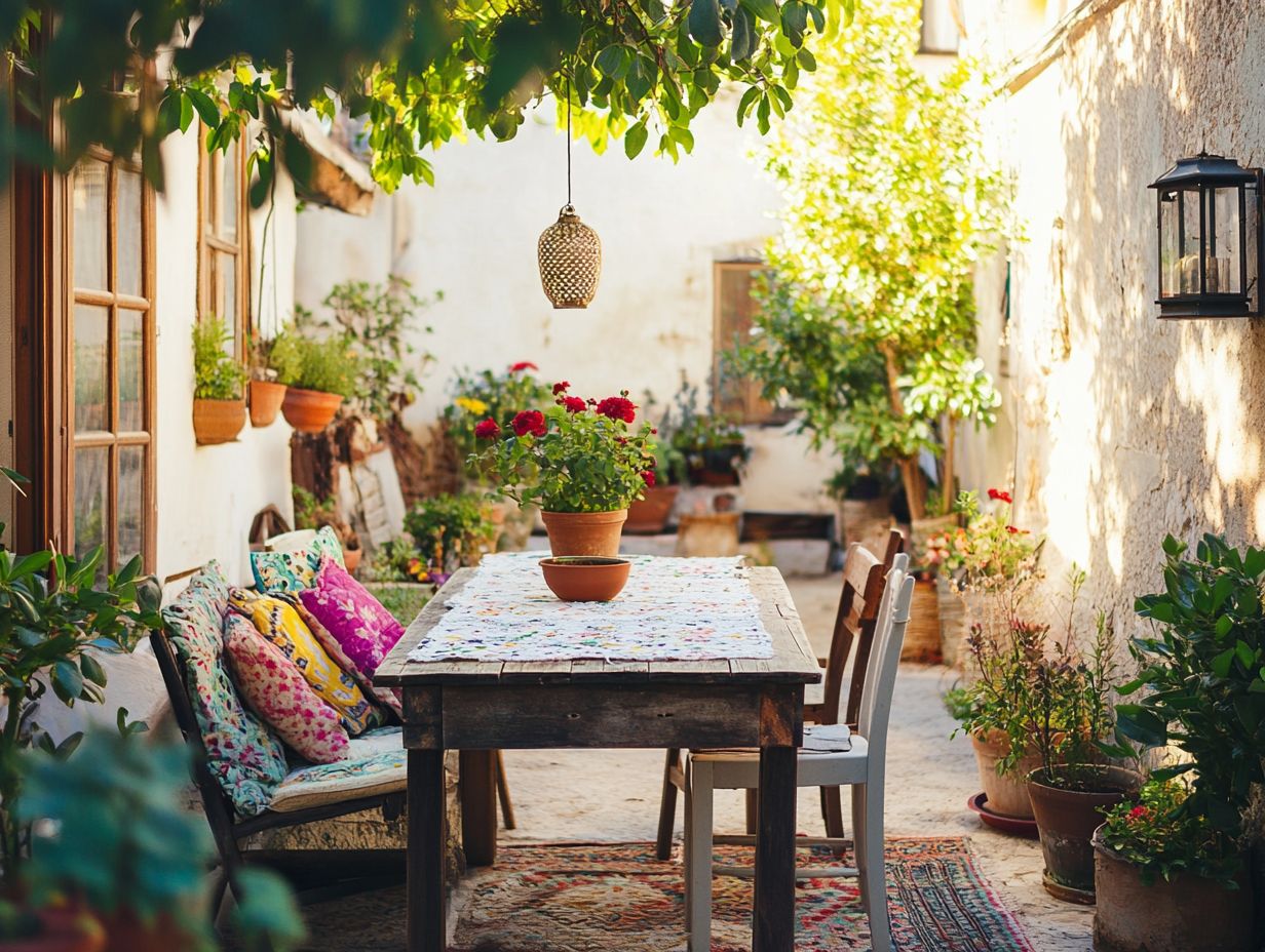 Classic vintage decor ideas for outdoor spaces