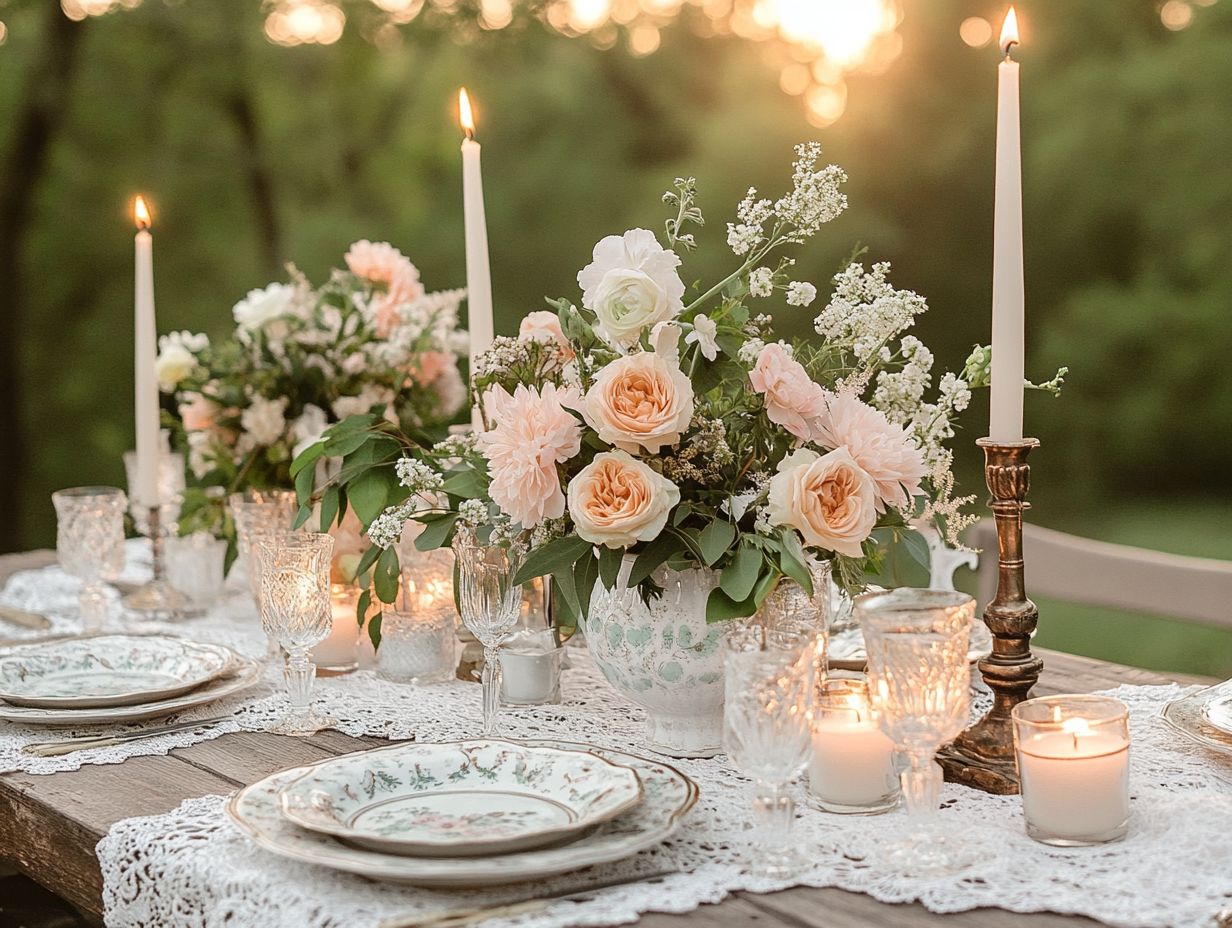 Budget-Friendly Ideas for a Vintage Tablescape