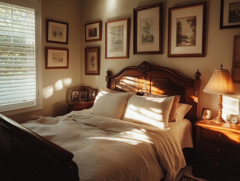 Decorating with Vintage Wall Art in Bedrooms