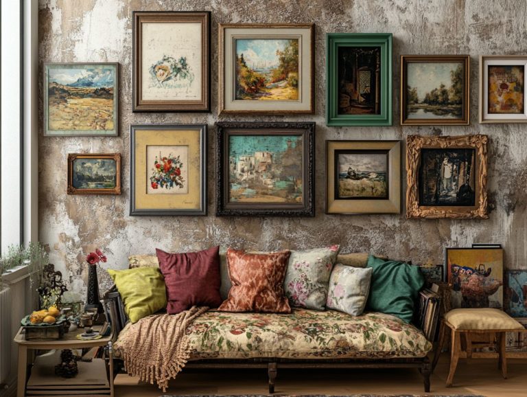 Decorating with Vintage Wall Art: Tips from Experts