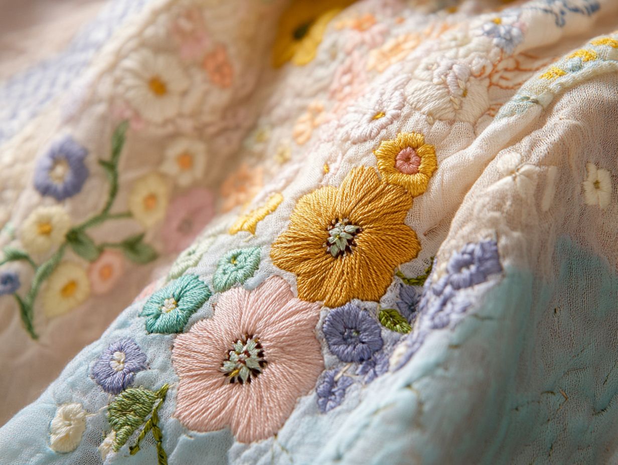 Discover the Timeless Appeal of Embroidered Vintage Fabrics