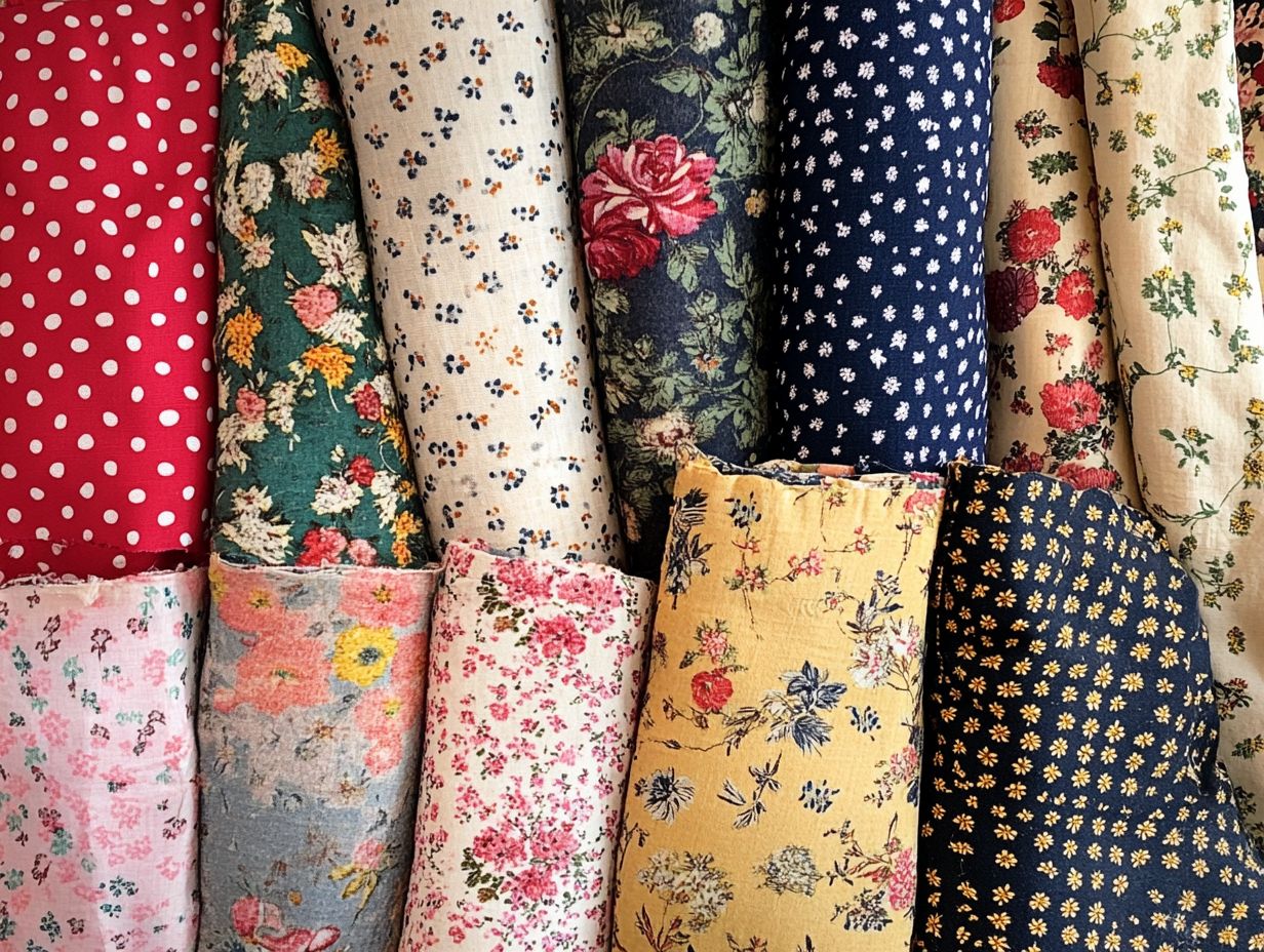 Explore the Key Takeaways about Vintage Cotton Fabrics: