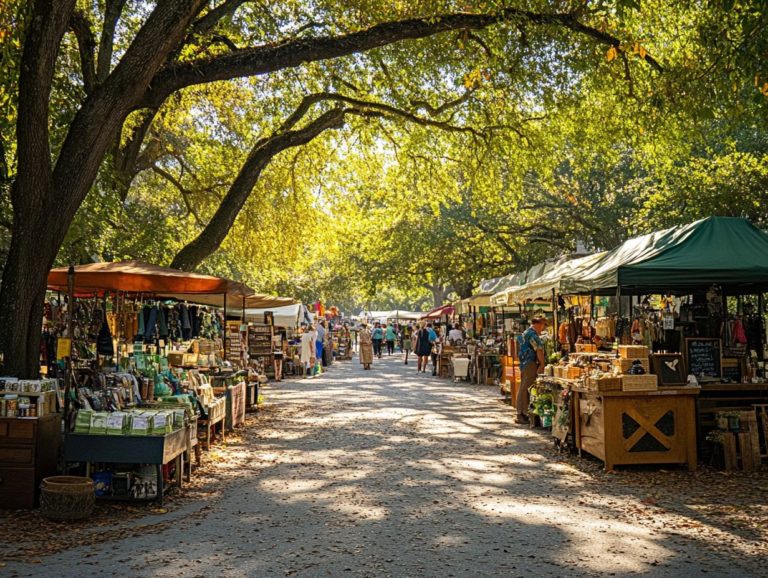 Exploring Vintage Outdoor Decor Markets in Savannah