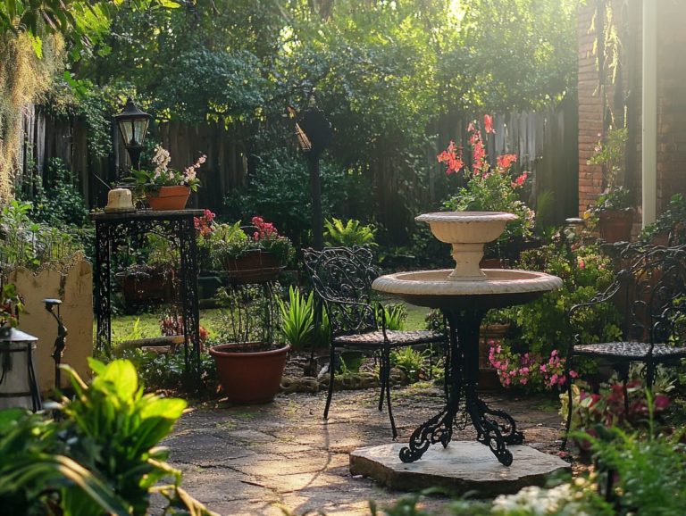 Finding Vintage Garden Decor in New Orleans