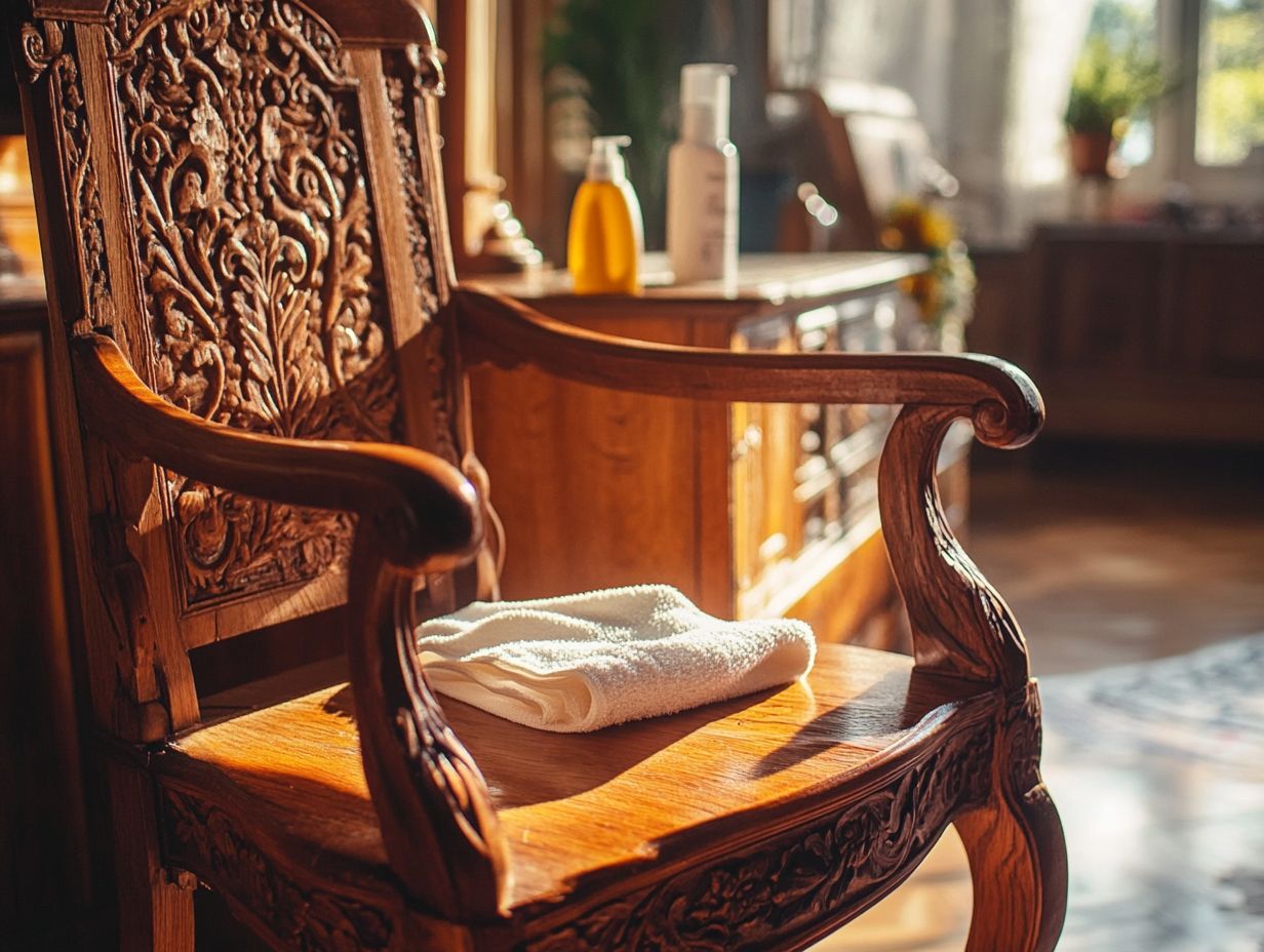 Explore tips for identifying and valuing your antique wood furniture