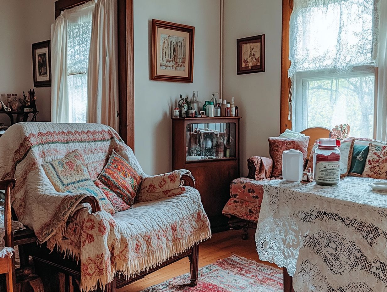 A visual guide to caring for vintage home textiles