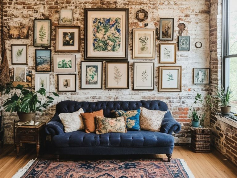 How to Create a Vintage-Inspired Gallery Wall