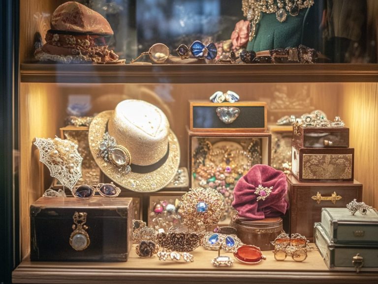 How to Curate a Vintage Accessory Display