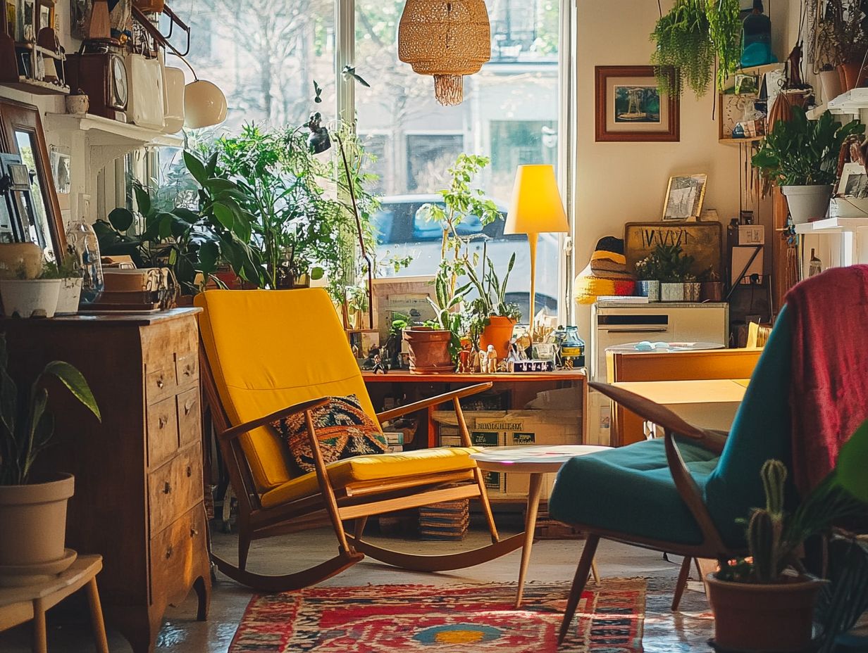 Image illustrating factors to consider when buying vintage furniture