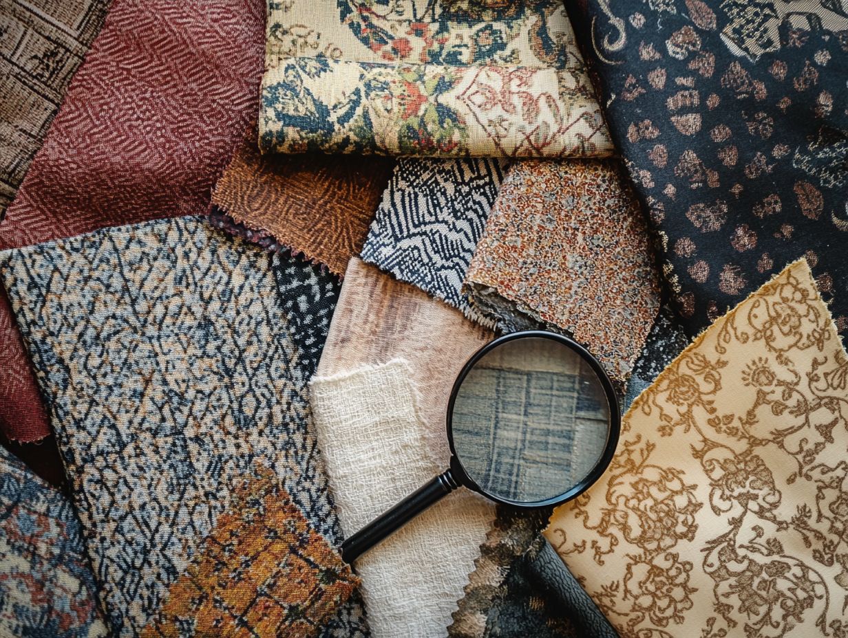 Characteristics of high-quality vintage fabric