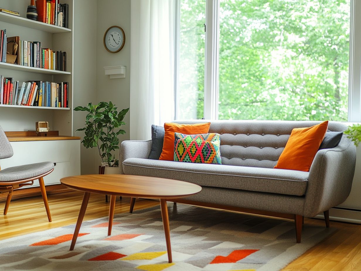 1. How can I incorporate vintage furniture in a modern home?