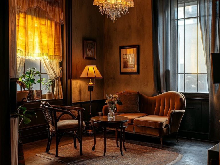 How to Incorporate Vintage Lighting in a Small Room