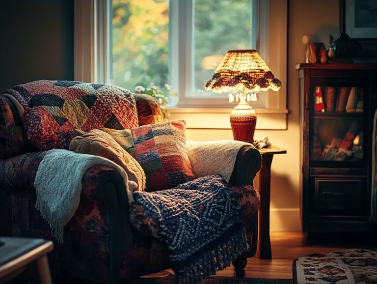 How to Layer Vintage Textiles for a Cozy Look