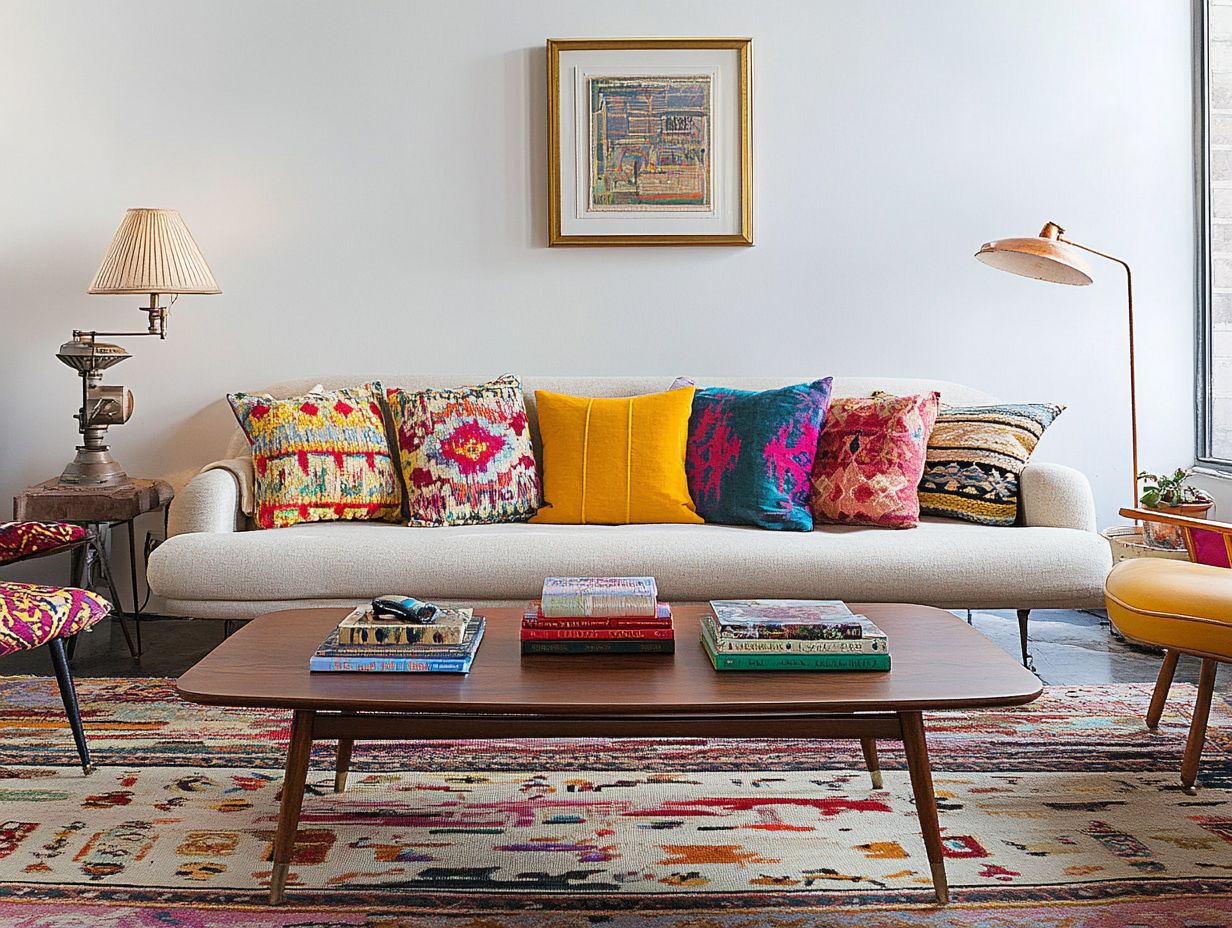 Beautifully blended vintage and modern decor styles.