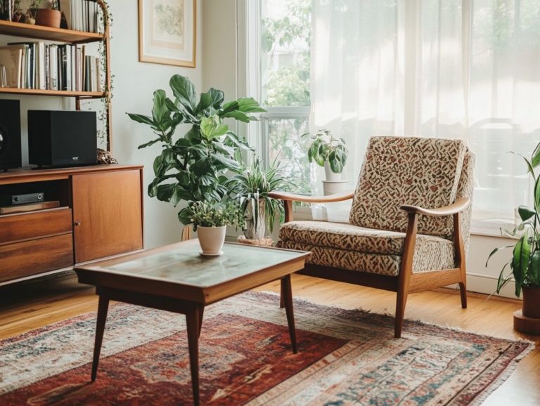 How to Match Vintage Furniture with Your Decor