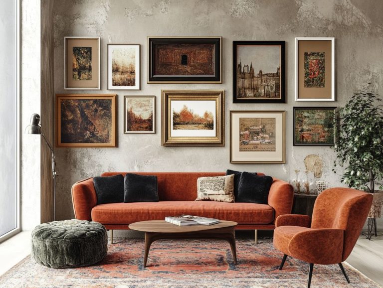 How to Mix Vintage Wall Art with Modern Decor