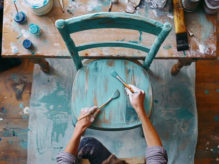 How to Paint Vintage Furniture: Techniques