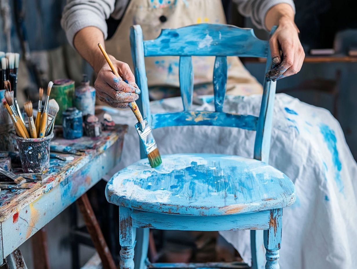 Step-by-step guide on preparing vintage furniture for painting