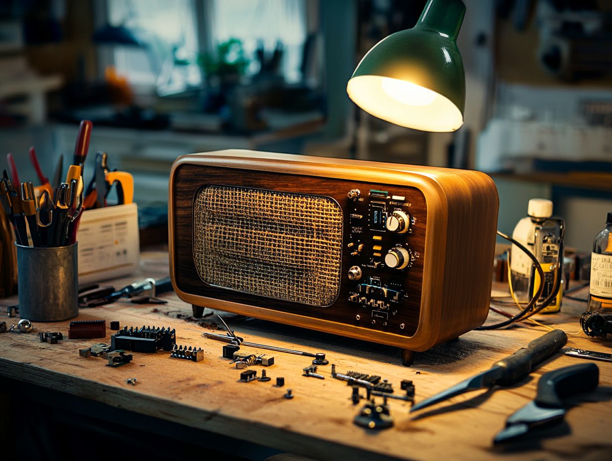 Helpful Tips for Vintage Radio Care!