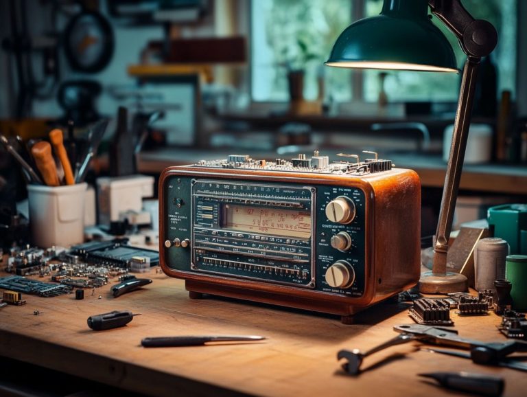 How to Repair a Vintage Radio: DIY Tips