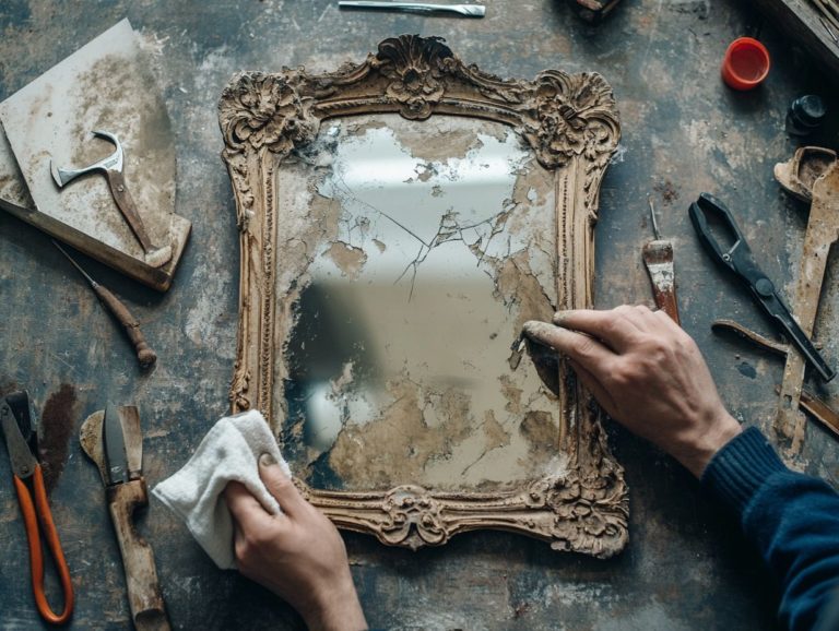 How to Repair Old Mirrors: A DIY Guide