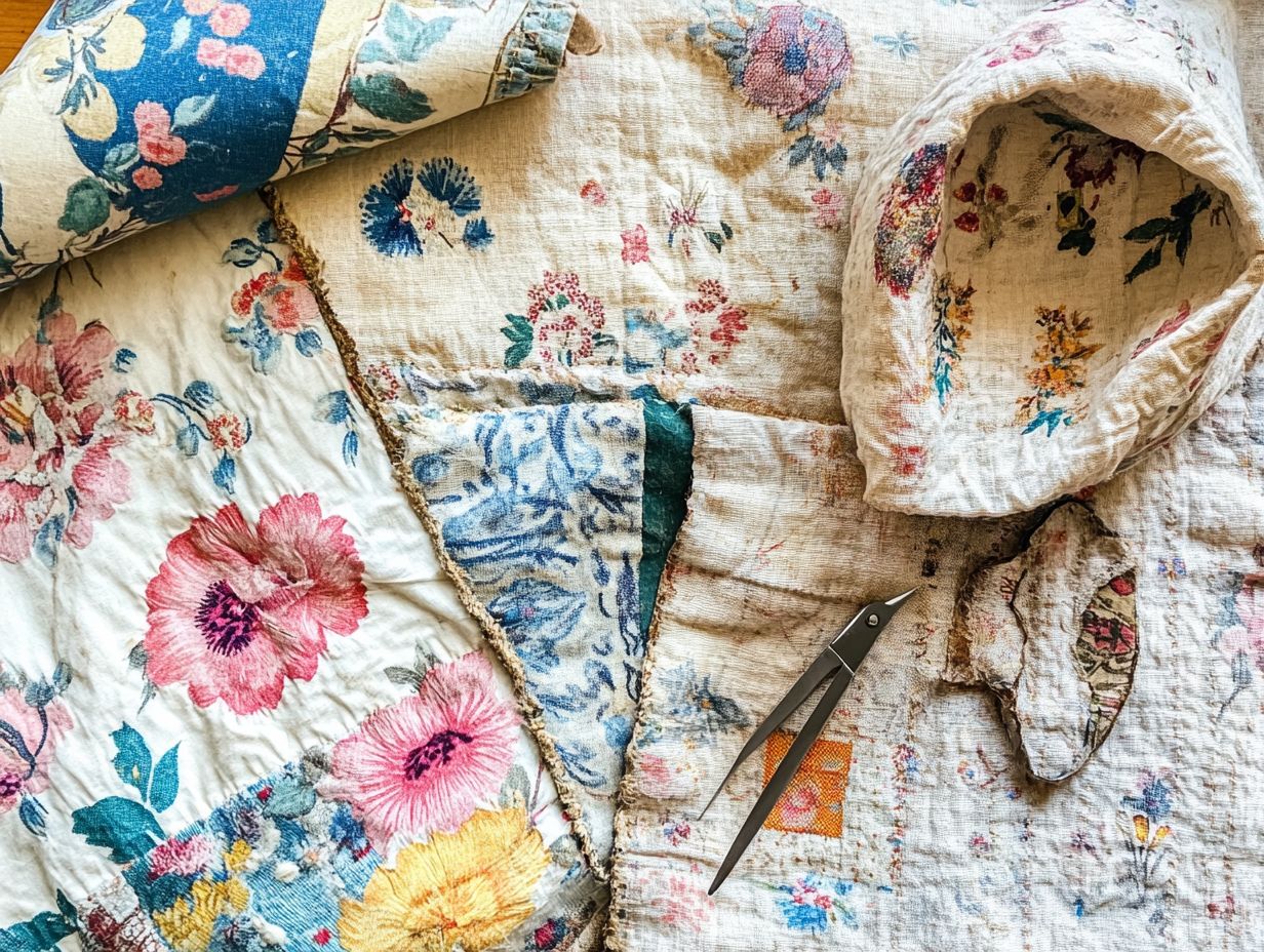 Example of Proper Storage Techniques for Vintage Fabrics