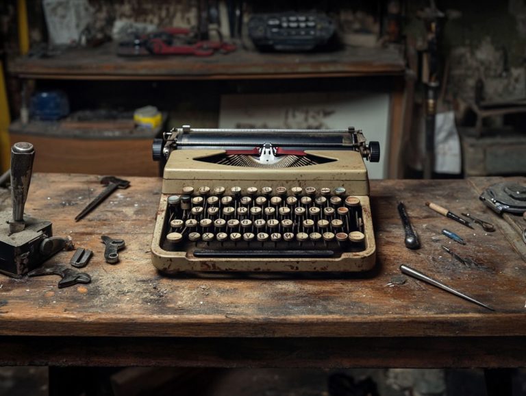 How to Restore a Vintage Typewriter: Steps