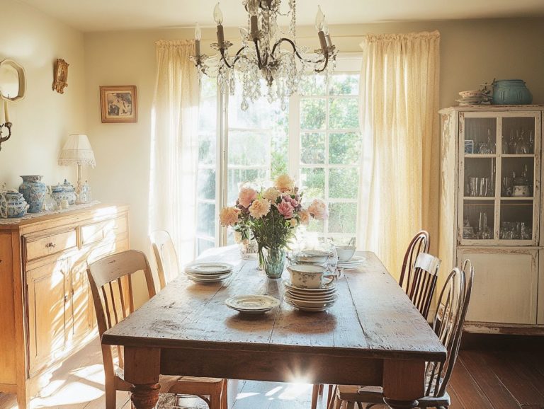 How to Style a Vintage-Inspired Dining Room?