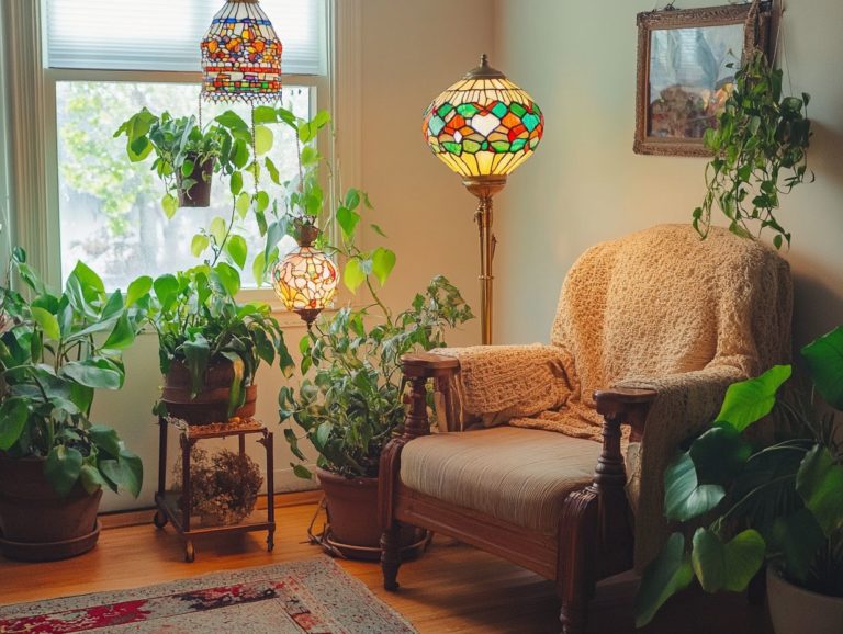 How to Style a Vintage Lighting Collection