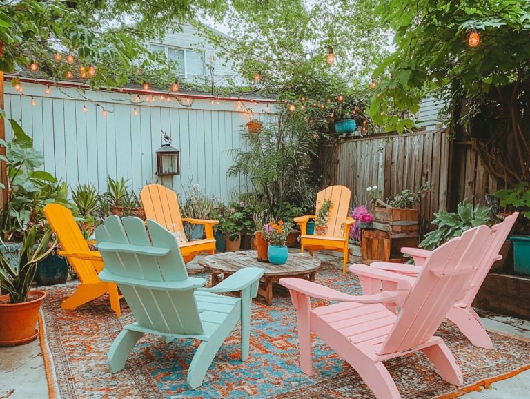 How to Use Vintage Colors in Outdoor Decor