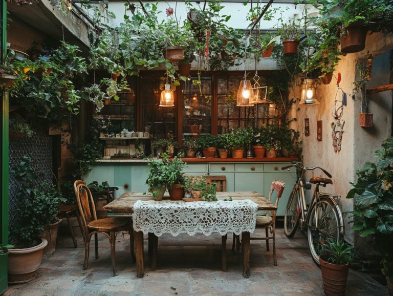 How to Use Vintage Decor in Outdoor Spaces?
