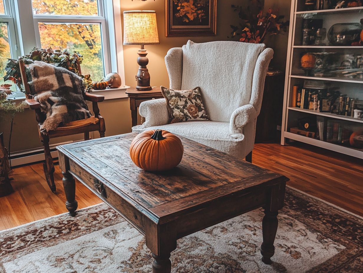 Creating a Cozy Atmosphere with Vintage Decor