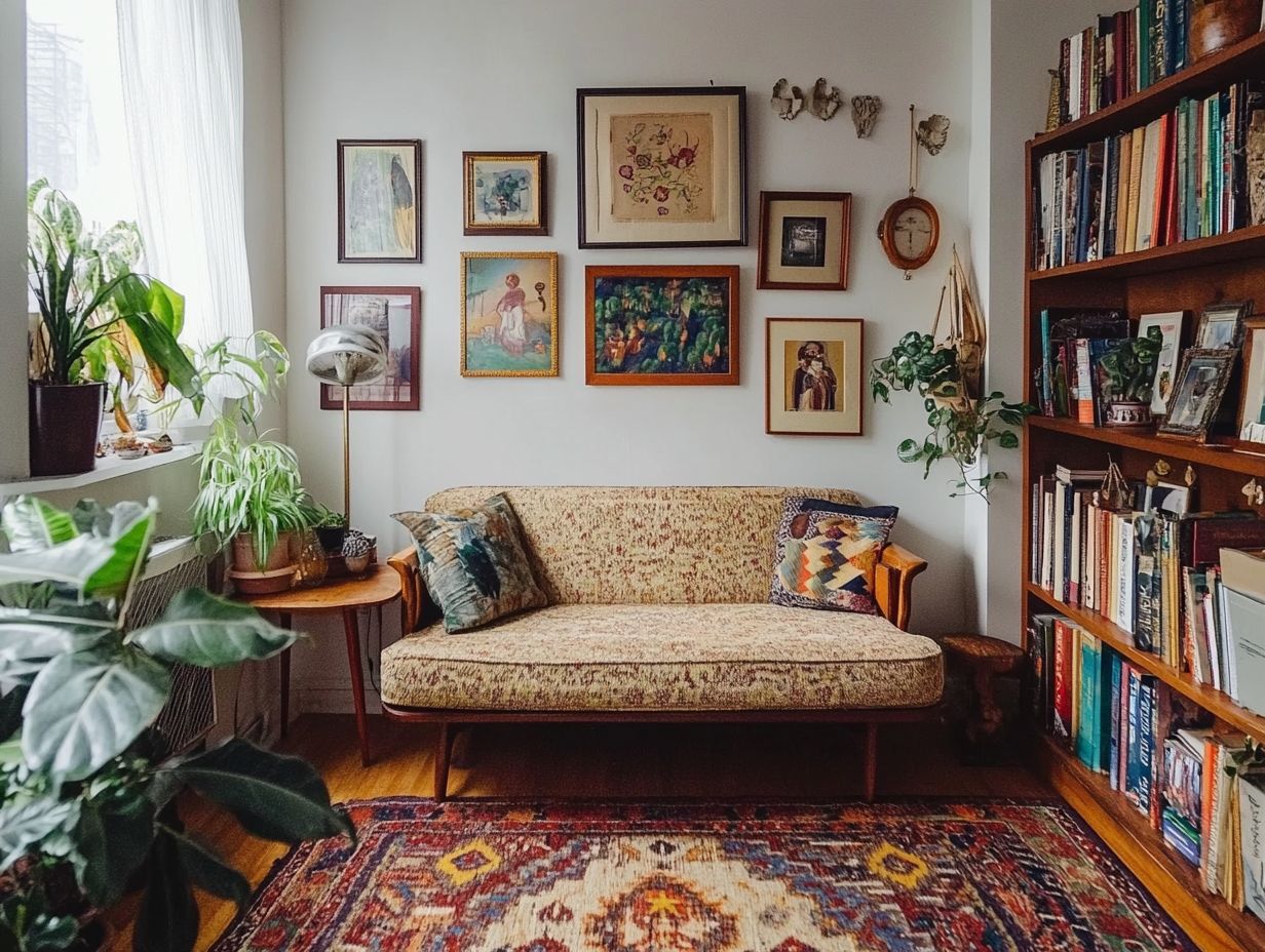 Examples of Vintage Decor in Small Apartments