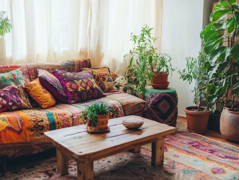 How to Use Vintage Furniture in Bohemian Decor