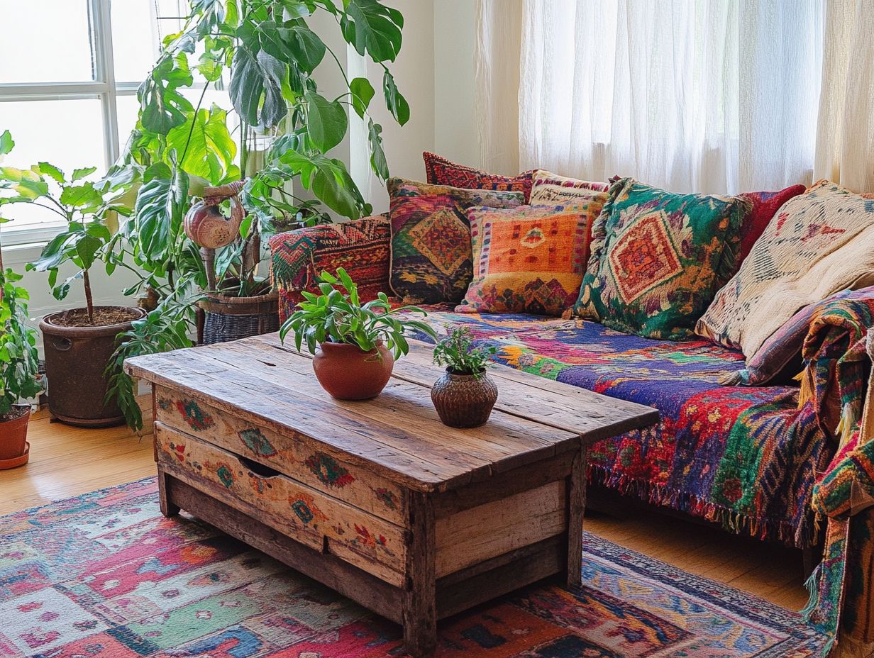 Vintage furniture and bohemian decor FAQ